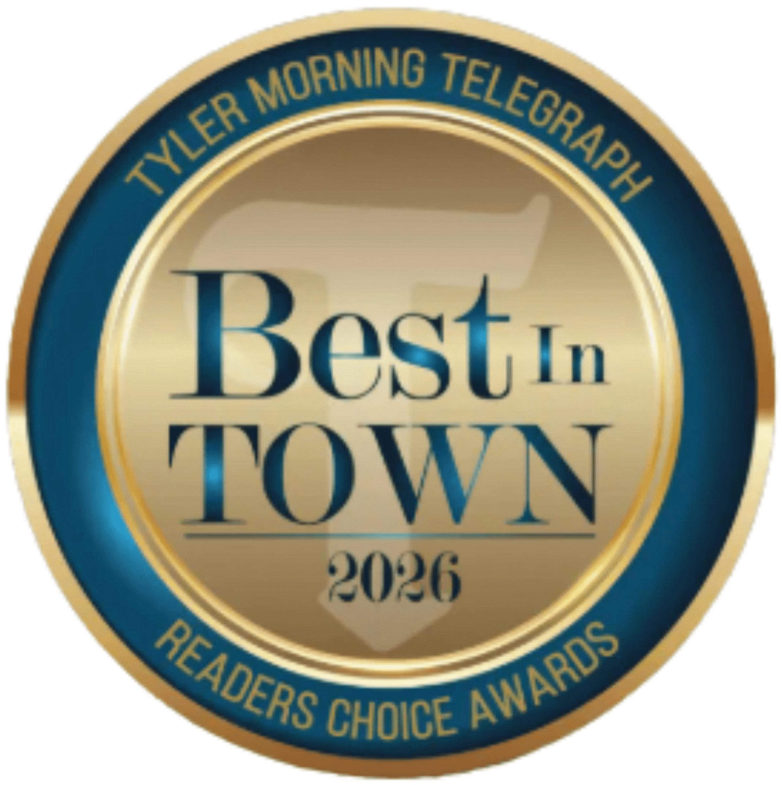 Tyler Morning Telegraph Best in Town logo: Tyler Morning Telegraph Best in Town 2026