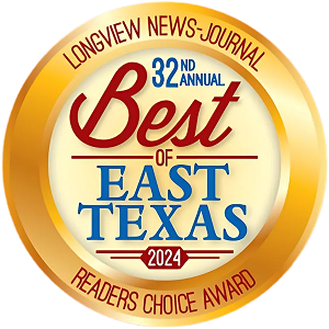 Longview News-Journal Best of East Texas 2024 logo: Longview News-Journal Best of East Texas